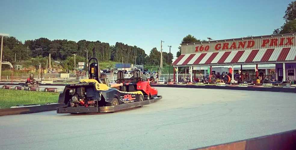 Go Kart Racing Track With 160 Grand Prix On Building